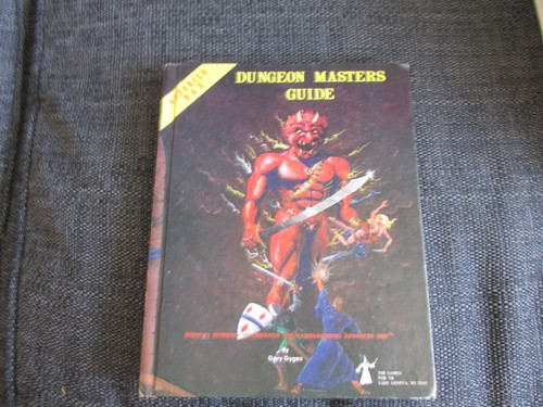 Tsr dmg dungeon master - tsr, ad&d