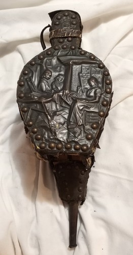 Antique fireplace bellows - bellows, fire