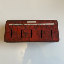 Vintage metal thrift - metal, box