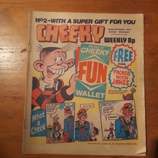 Cheeky Weekly No. 2. British Comic from 29th October, 1977, good condition