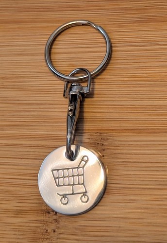 Removable trolley pound - trolley, £1