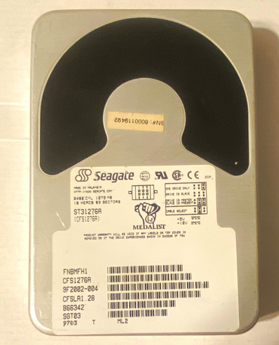 Seagate medalist st31276a - seagate,