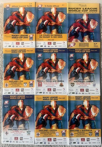 Rugby league world cup 2000 - rugby, x