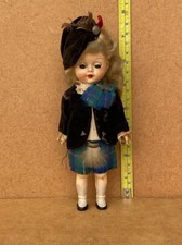 Vintage Scottish Souvenir Girl