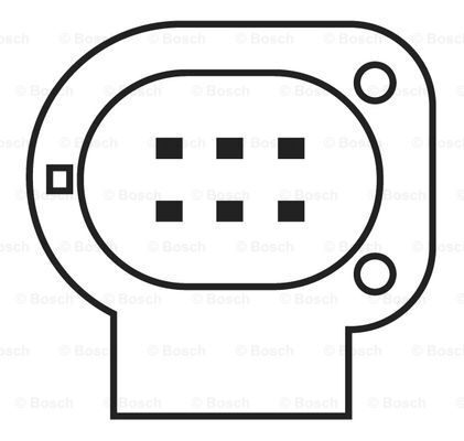 Lambda sensor bosch 258 - 258, 017