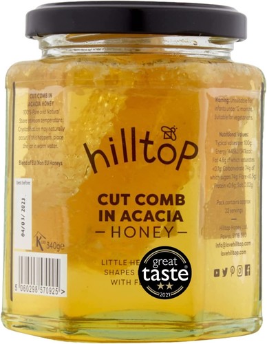 Hilltop honey cut comb in - comb,