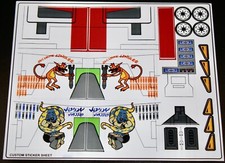 Replacement Custom Sticker for