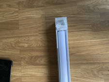 Large New White Roller Blind By Tanzuoer With A Slight Pattern