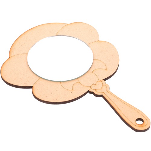 2pcs wooden mirror - mirror, children