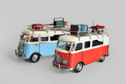 Retro tin camper - tin, model