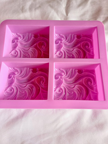 Pink silicone cavity - pink,