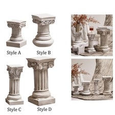 Roman Pillar Statue Figurine Greek Column Modern Creative Figure for Living