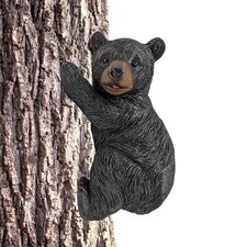 Black Bear Climbing  Figurine