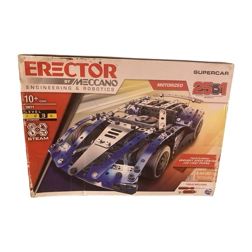 Supercar erector building - supercar,