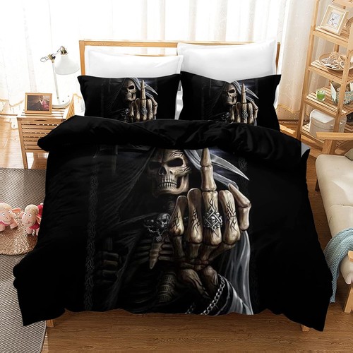 Duvet cover set double gothic - duvet,