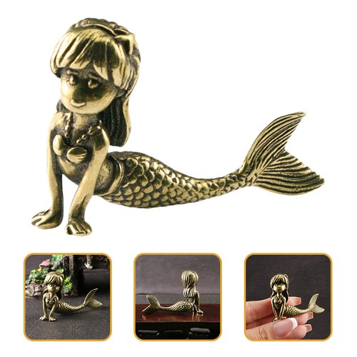 Retro mermaid ornaments office - retro,