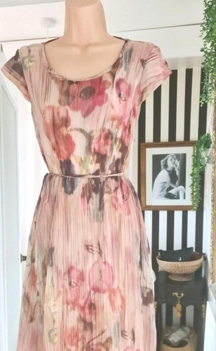 Vintage floral dress - , with
