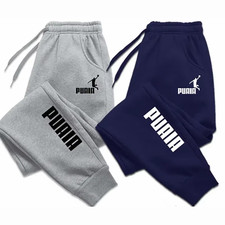 Print Men's Pants Autumn/Winter New Sport Jogging Trousers Fitness Loose Fit