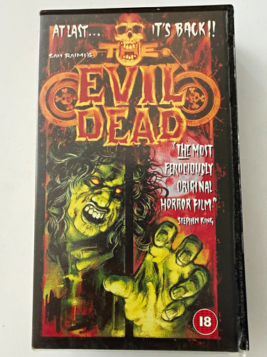 Palace video the evil dead - dead, vhs