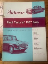Autocar Road Tests 1957