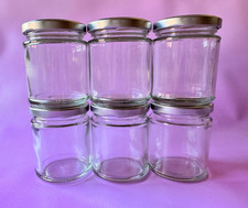 96 x 190ml round glass jam