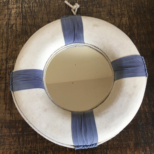 Vintage life preserve mirror - life, /