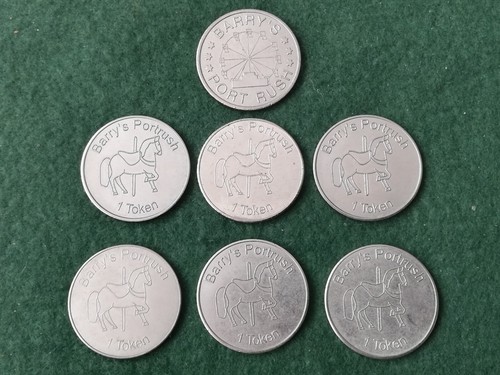 Old barry amusements token - barry's,