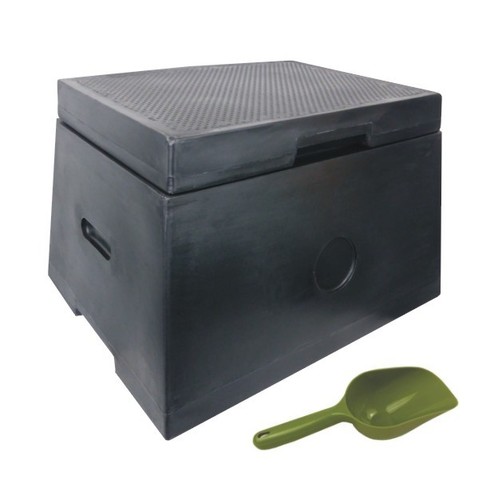 Small grit bin - including, scoop