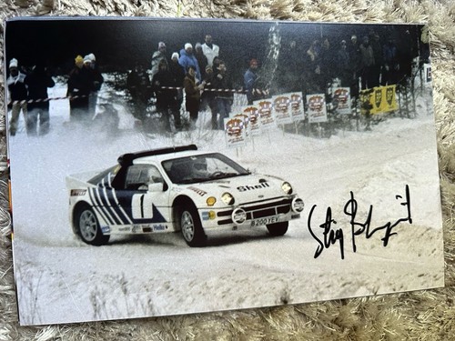 Stig blomqvist hand signed - stig,