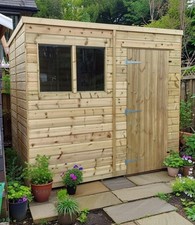 Pinelap Sheds 8x6 Pent Shed