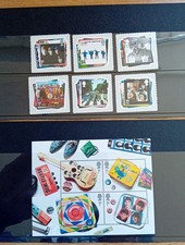 2007 GB Stamps The Beatles Album Covers & Miniature Sheet MNH Unused. B67