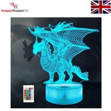 Magical 3D Dragon Lamp - 16