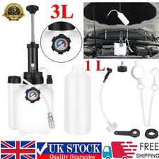 3L+1L Car Brake Bleeder Clutch Bleeding System Fluid Bleeder Tool Set Kit New