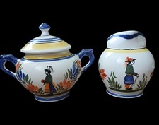 Vintage Henriot Quimper Cream