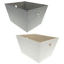 Large Woven Storage Tote Box