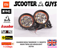 KAABO WOLF WARRIOR 11 - MANTIS TWIN LED HEADLIGHT SG793 **1-3 DAY DELIVERY**