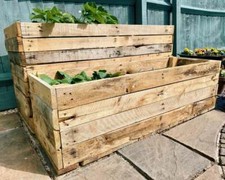 Garden Planters Various sizes/finishes NEW made from 100% recycled pallets