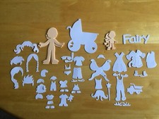 Sizzix Die Cut Doll And Bitty Doll Kits