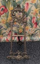Vintage Brass Picture Easel