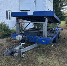 Double Deck Car Carrying Trailer - German Built - Very Sturdy