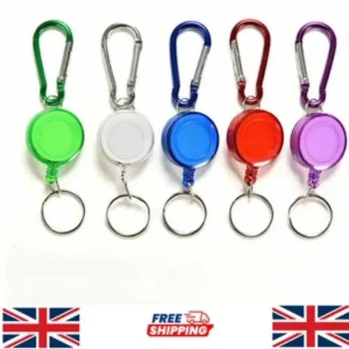 Retractable keyring pull - retractable,