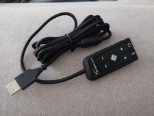 HyperX Cloud II USB Sound Card Adapter 7.1 Surround, 3.5mm Headset Jack