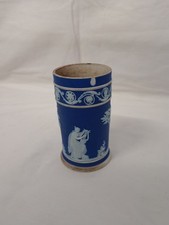 Wedgewood Dark Blue and White Vase (Made in England)