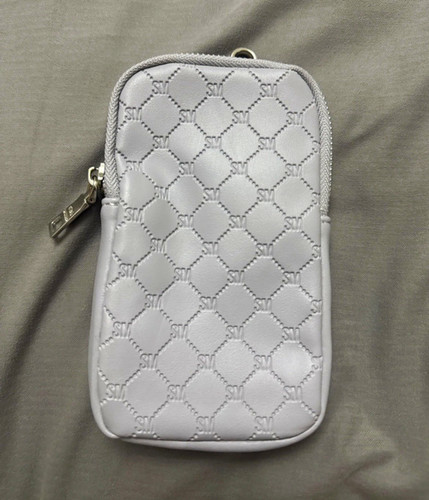 Steve madden grey quilted zip - madden,