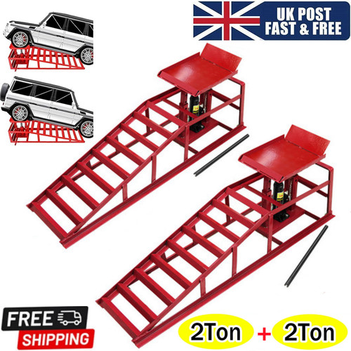 Ton hydraulic car ramps 2pc - 4,