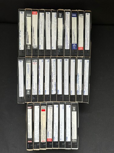 Used recordable vhs tapes - recordable, tapes-