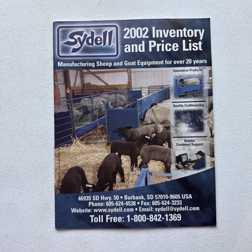 Sydell inc 2002 inventory and - inventory,