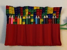 Handmade Cotton Pencil Roll