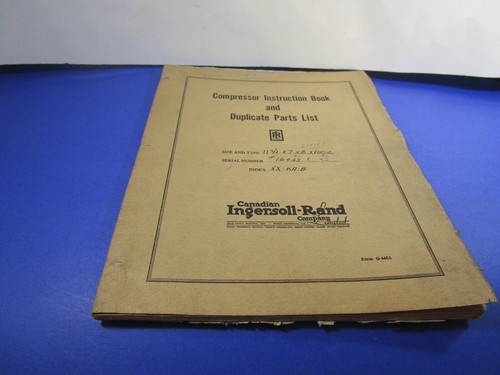 Ingersoll rand compressor - ingersoll-rand,