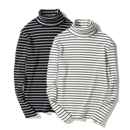 Men stripe long sleeve - men,